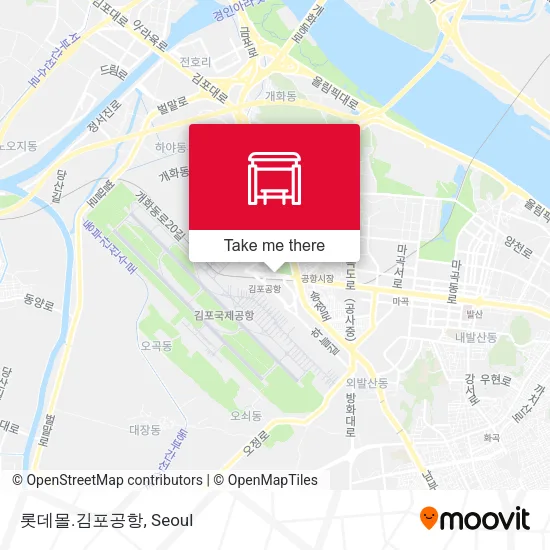 롯데몰.김포공항 map