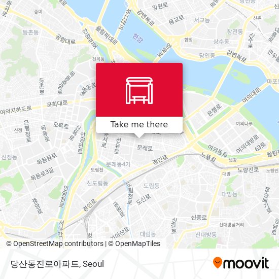 당산동진로아파트 map