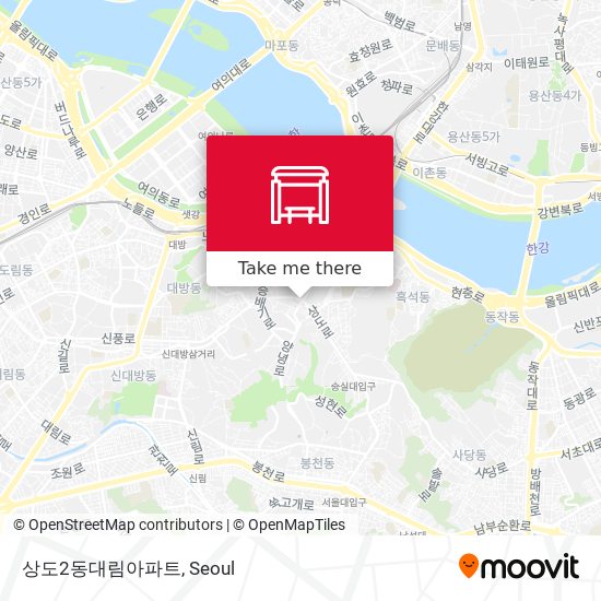 상도2동대림아파트 map
