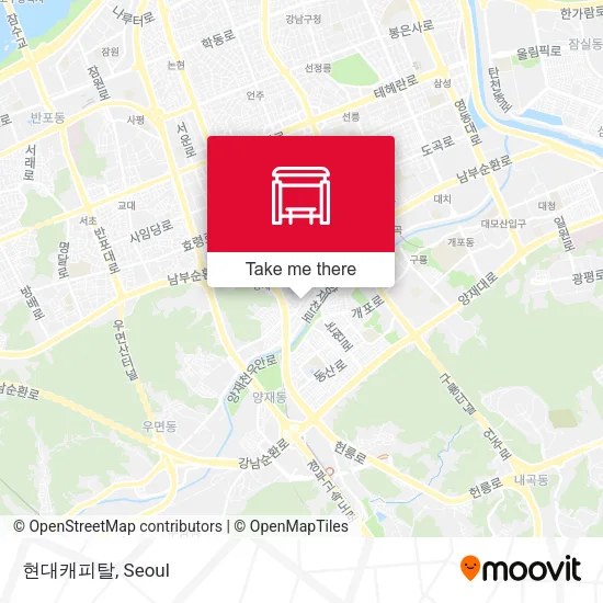 현대캐피탈 map