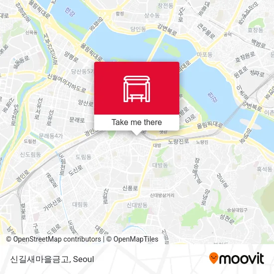 신길새마을금고 map