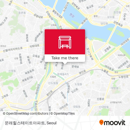 문래힐스테이트아파트 map