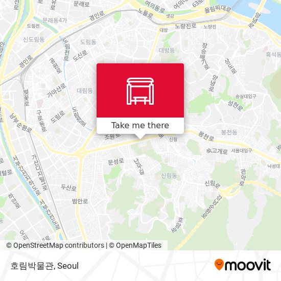 호림박물관 map