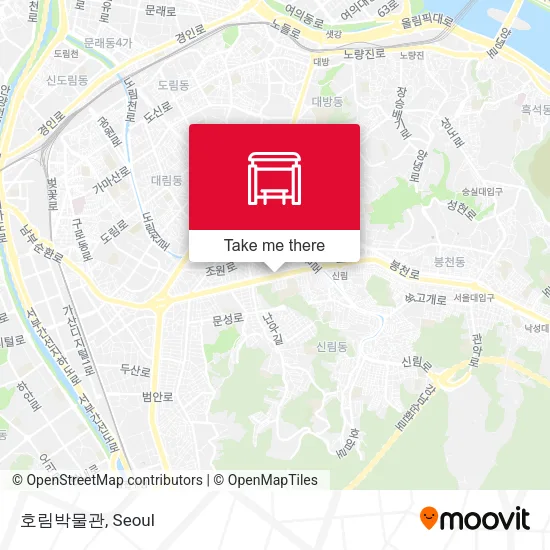 호림박물관 map