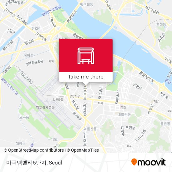 마곡엠밸리5단지 map