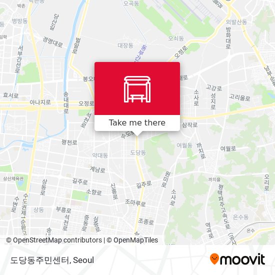 도당동주민센터 map