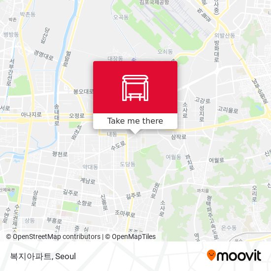 복지아파트 map