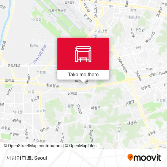서림아파트 map