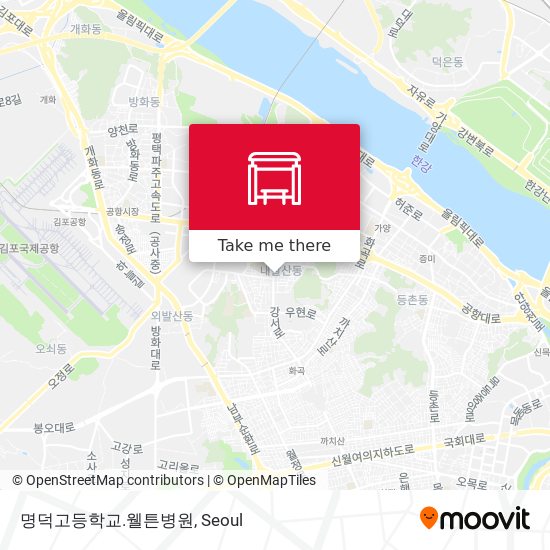 명덕고등학교.웰튼병원 map