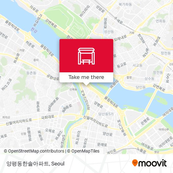 양평동한솔아파트 map