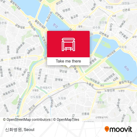 신화병원 map