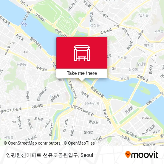 양평한신아파트.선유도공원입구 map