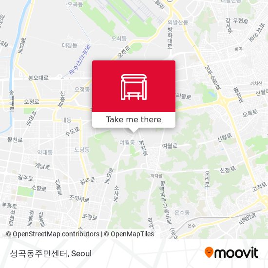 성곡동주민센터 map
