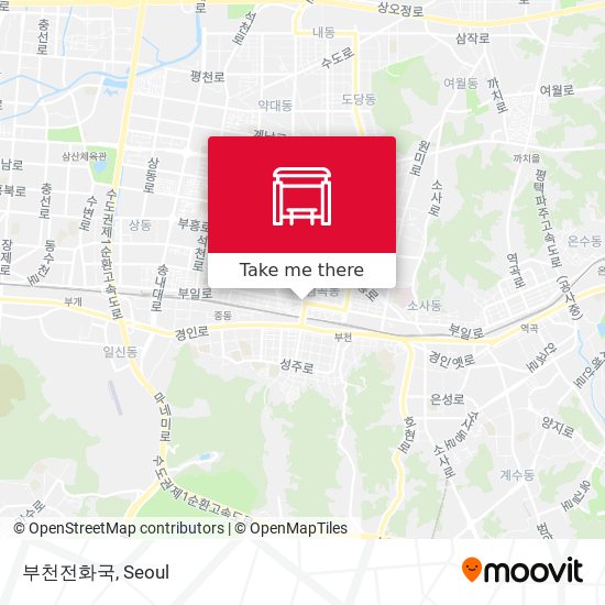 부천전화국 map