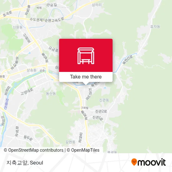 지축교앞 map