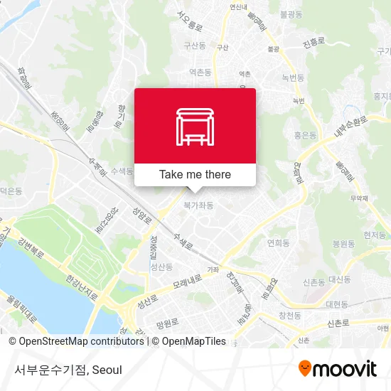서부운수기점 map