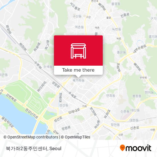 북가좌2동주민센터 map