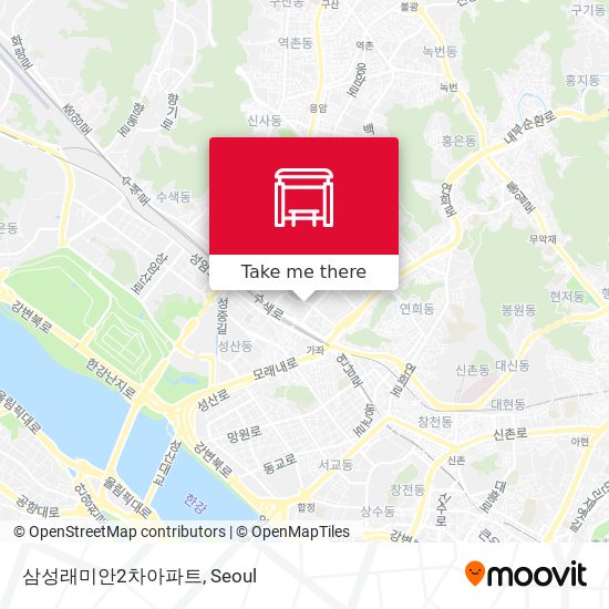 삼성래미안2차아파트 map