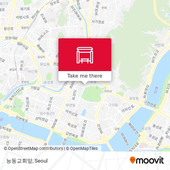 능동교회앞 map