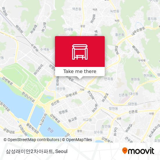 삼성래미안2차아파트 map