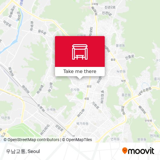 우남교통 map