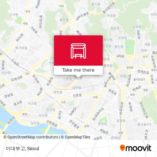 이대부고 map