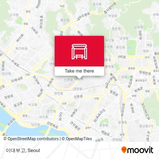 이대부고 map