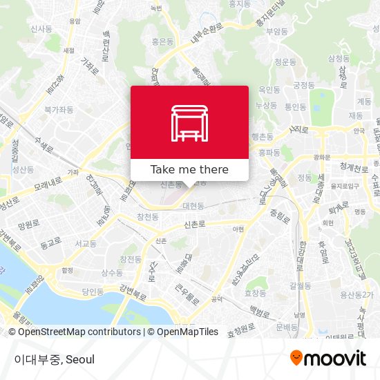 이대부중 map