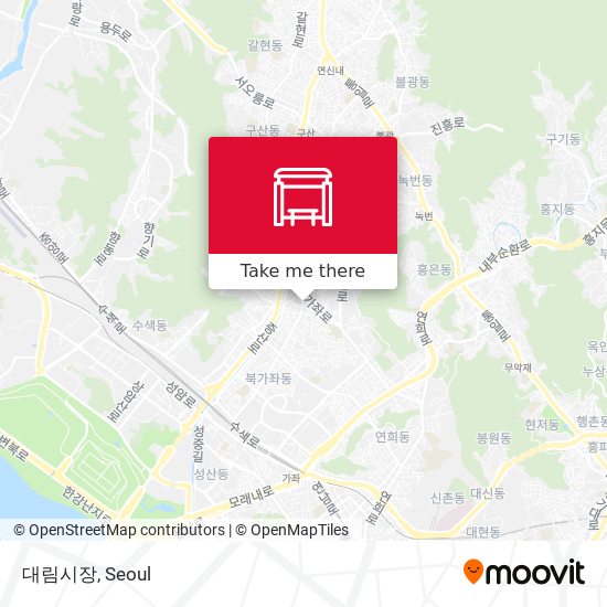 대림시장 map