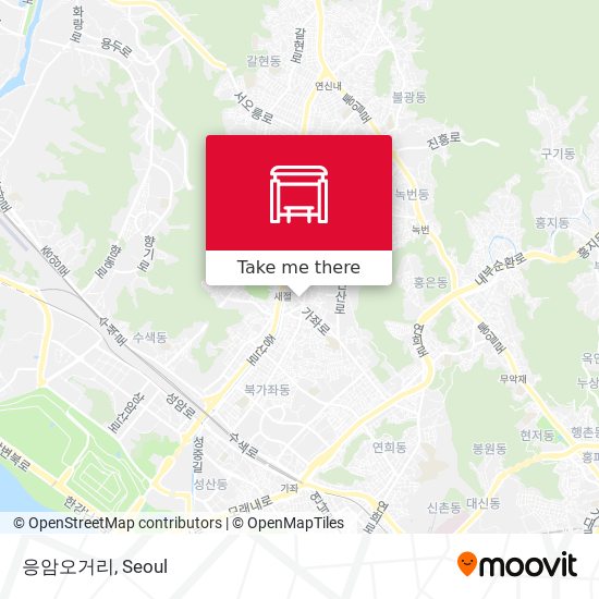 응암오거리 map