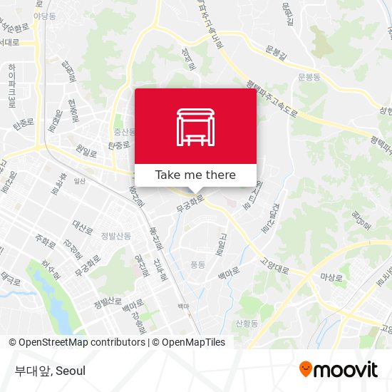 부대앞 map