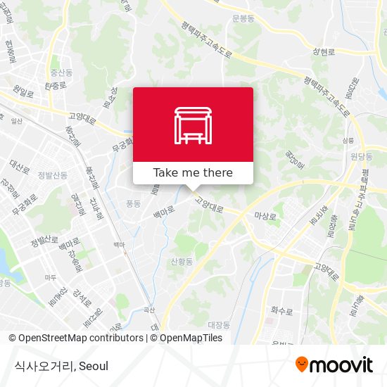 식사오거리 map