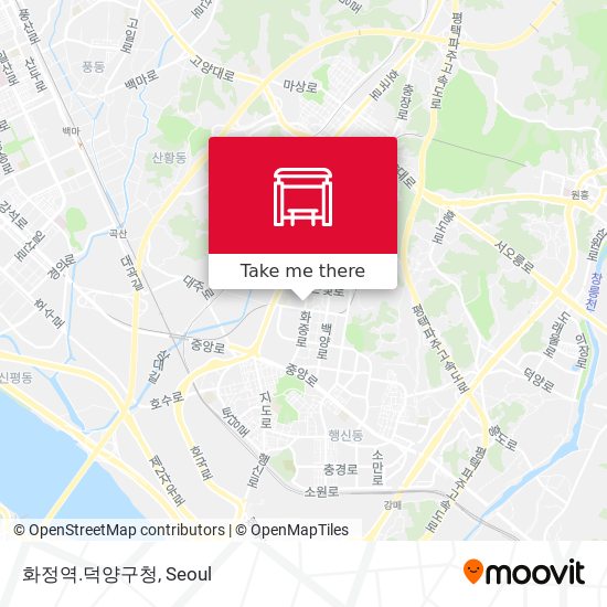 화정역.덕양구청 map