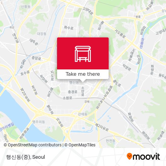 행신동(중) map