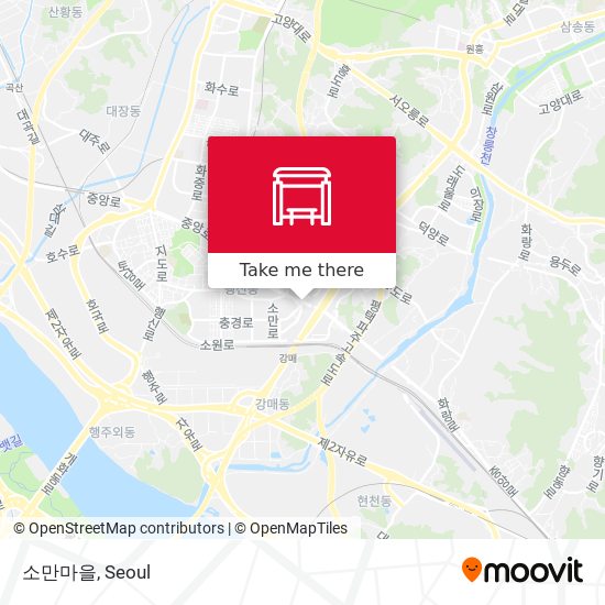 소만마을 map