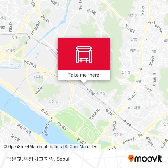 덕은교.은평차고지앞 map