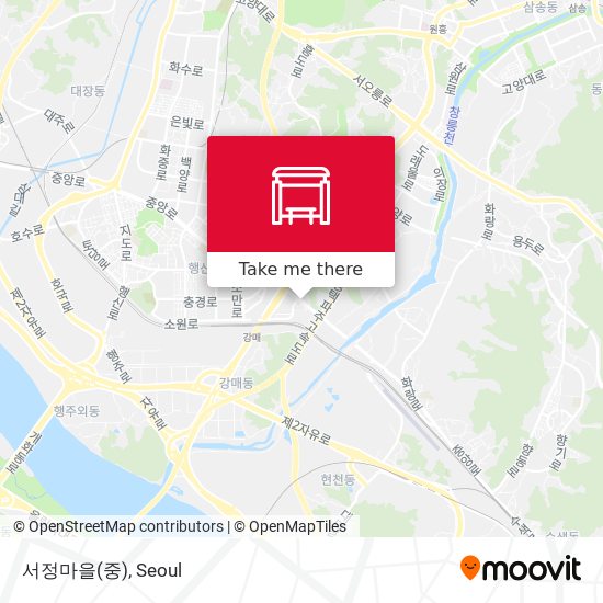 서정마을(중) map