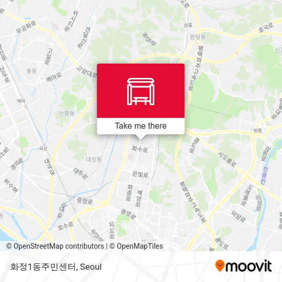 화정1동주민센터 map