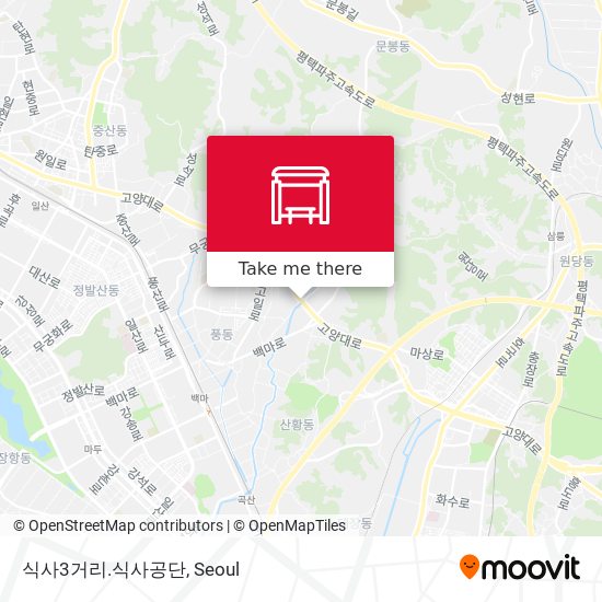 식사3거리.식사공단 map