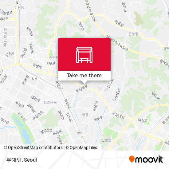 부대앞 map