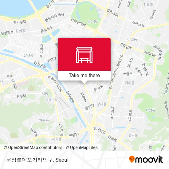 문정로데오거리입구 map