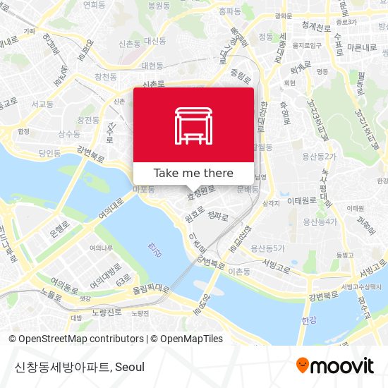 신창동세방아파트 map