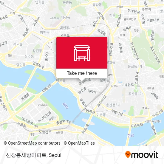 신창동세방아파트 map