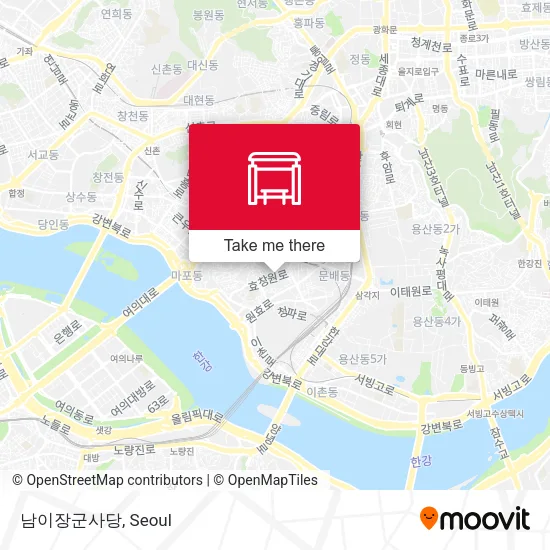 남이장군사당 map