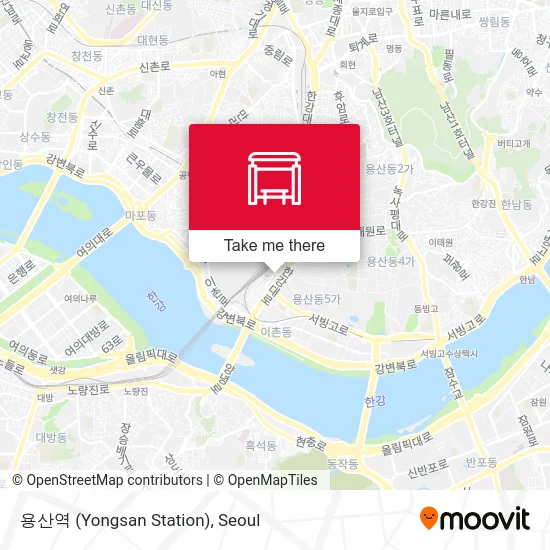 용산역 (Yongsan Station) map