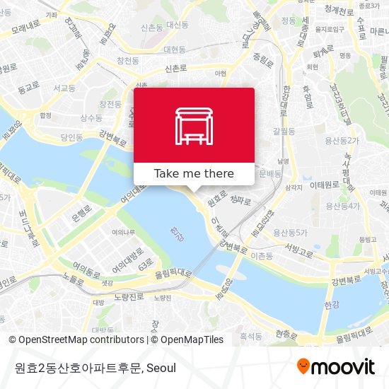 원효2동산호아파트후문 map