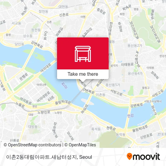 이촌2동대림아파트.새남터성지 map