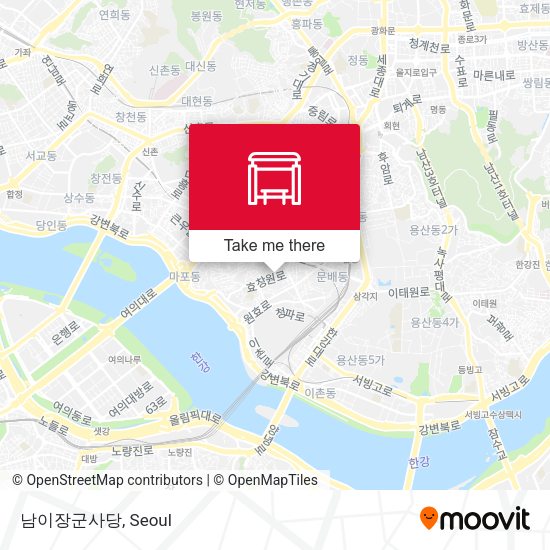 남이장군사당 map