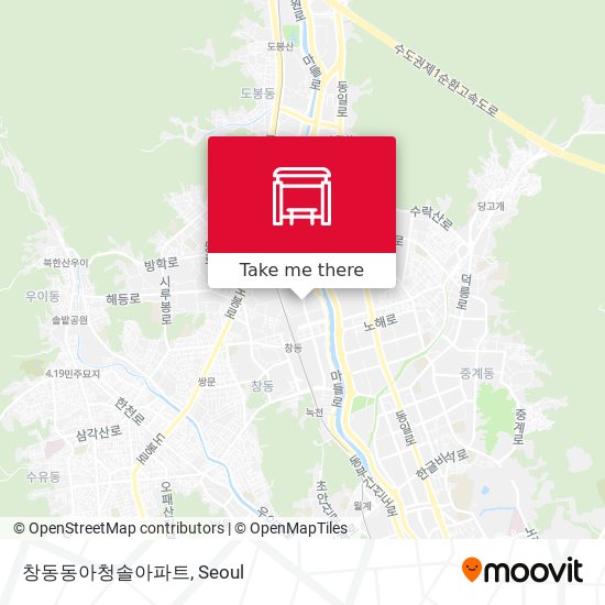 창동동아청솔아파트 map