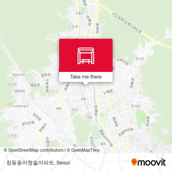 창동동아청솔아파트 map